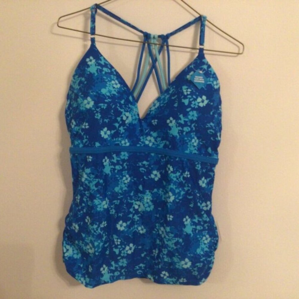 Free Country Swimsuit Top Large